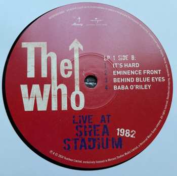 3LP The Who: Live At Shea Stadium 1982