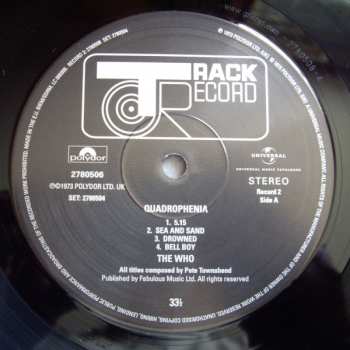2LP The Who: Quadrophenia