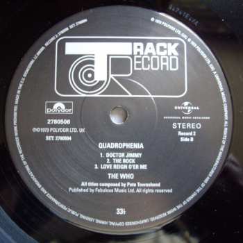 2LP The Who: Quadrophenia