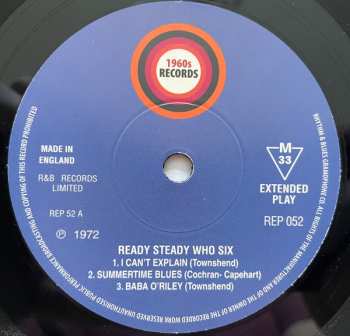 SP The Who: Ready Steady Who Six: Live in Paris '72