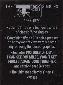 15SP/Caja The Who: The Track Singles (1967-1973) LTD