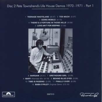 10CD/Caja/Blu-ray The Who: Who's Next | Life House DLX | LTD