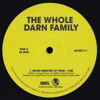 LP The Whole Darn Family: Seven Minutes Of Funk