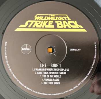 2LP The Wildhearts: The Wildhearts Strike Back LTD