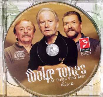 CD The Wolfe Tones: At Their Very Best - Live