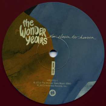 2LP The Wonder Years: No Closer To Heaven LTD | CLR