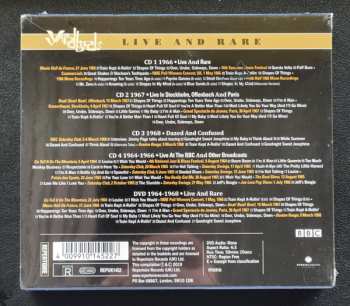 4CD/DVD/Caja The Yardbirds: Live And Rare LTD