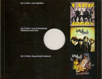 4CD/DVD/Caja The Yardbirds: Live And Rare LTD