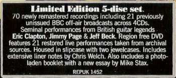 4CD/DVD/Caja The Yardbirds: Live And Rare LTD