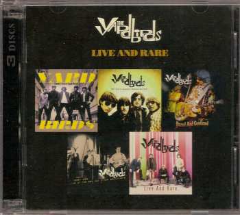4CD/DVD/Caja The Yardbirds: Live And Rare LTD