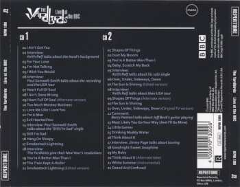 2CD The Yardbirds: Live At The BBC