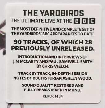 4CD/Caja The Yardbirds: The Ultimate Live At The BBC