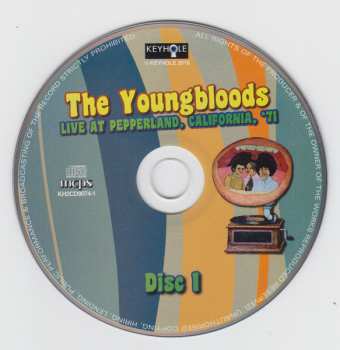 2CD The Youngbloods: Live At Pepperland, California, '71