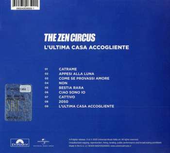 CD The Zen Circus: L’Ultima Casa Accogliente