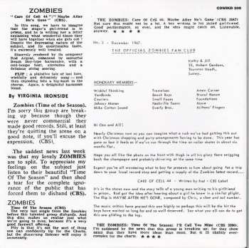 CD The Zombies: The Singles Collection:  As & Bs 1964-1969