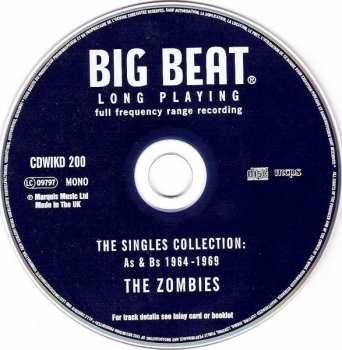 CD The Zombies: The Singles Collection:  As & Bs 1964-1969