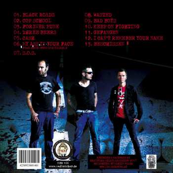 LP The Zsa Zsa Gabor's: Black Roads Blank Thoughts 