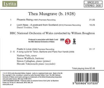 CD The BBC National Orchestra Of Wales: Phoenix Rising/Loch Ness/Poets In Love