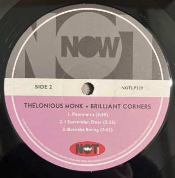 LP Thelonious Monk: Brilliant Corners