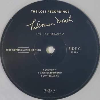 2LP/Caja Thelonious Monk: Live In Rotterdam 1967 LTD | NUM | CLR