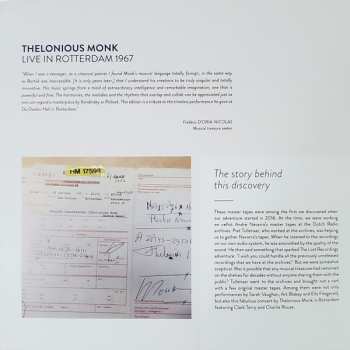 2LP/Caja Thelonious Monk: Live In Rotterdam 1967 LTD | NUM | CLR