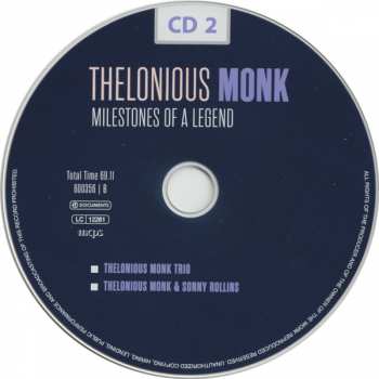 10CD/Caja Thelonious Monk: Milestones Of A Legend