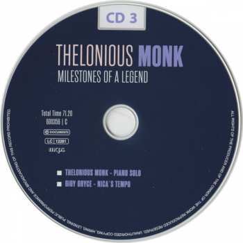 10CD/Caja Thelonious Monk: Milestones Of A Legend