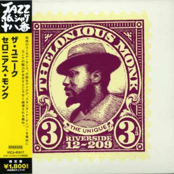 CD Thelonious Monk: The Unique Thelonious Monk