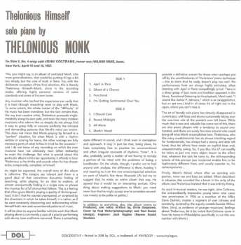 5CD/Caja Thelonious Monk: Timeless Classic Albums