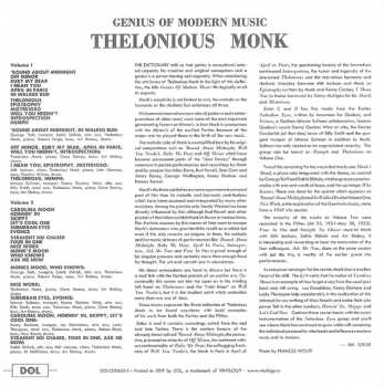 5CD/Caja Thelonious Monk: Timeless Classic Albums -  The Genius
