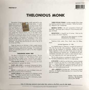 LP Thelonious Monk Trio: Thelonious Monk Trio