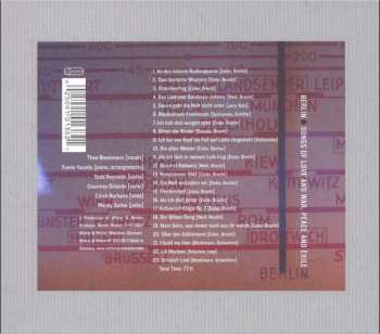 CD Fumio Yasuda: Berlin - Songs Of Love And War, Peace And Exile