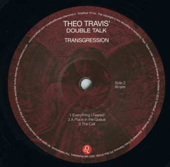LP/SP Theo Travis' Double Talk: Transgression LTD
