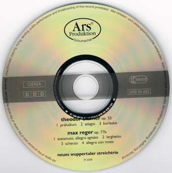 CD Max Reger: Neues Wuppertaler Streichtrio