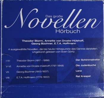 8CD/Caja E.T.A. Hoffmann: Das Grosse Novellen  Hörbuch