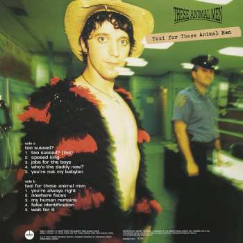 LP These Animal Men: Too Sussed? Taxi For These Animal Men