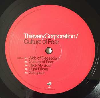 2LP Thievery Corporation: Culture Of Fear