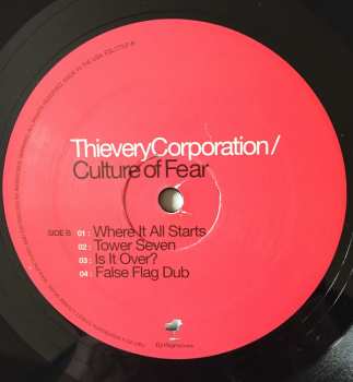2LP Thievery Corporation: Culture Of Fear
