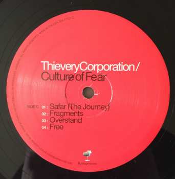 2LP Thievery Corporation: Culture Of Fear