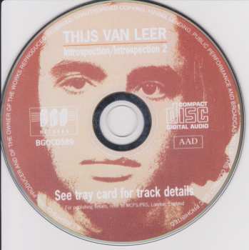 CD Thijs van Leer: Introspection / Introspection 2