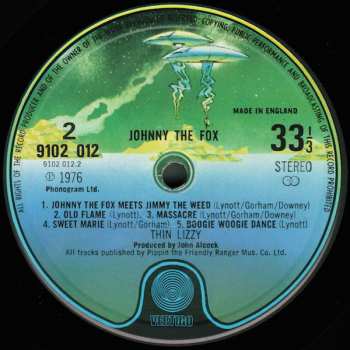 CD Thin Lizzy: Johnny The Fox - Limited Edition
