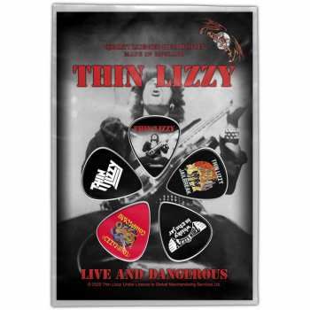 Merch Thin Lizzy: Juego de rallador Live & Dangerous