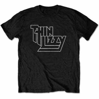 Merch Thin Lizzy: Camiseta Logo Thin Lizzy 