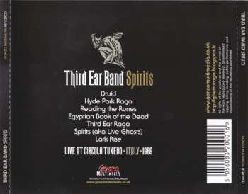 CD Third Ear Band: Spirits (Live At Circolo Tuxedo•Italy•1989)