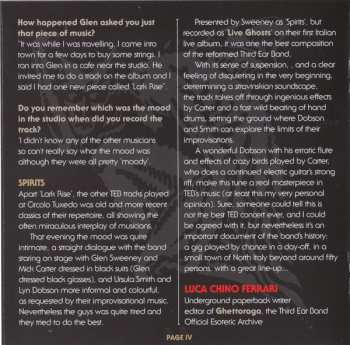 CD Third Ear Band: Spirits (Live At Circolo Tuxedo•Italy•1989)