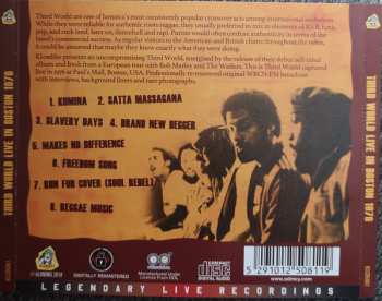 CD Third World: Live In Boston 1976
