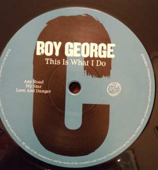 2LP/CD Boy George: This Is What I Do