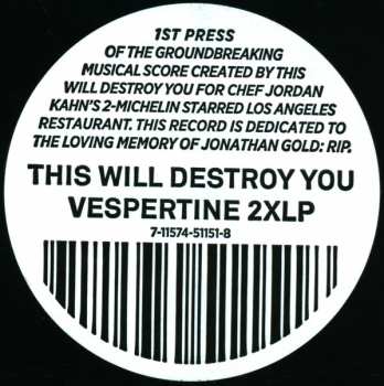 2LP This Will Destroy You: Vespertine 