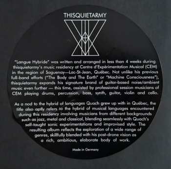 LP/SP Thisquietarmy: Langue Hybride LTD | CLR