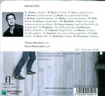 CD Daniel Blumenthal: Banalités DIGI